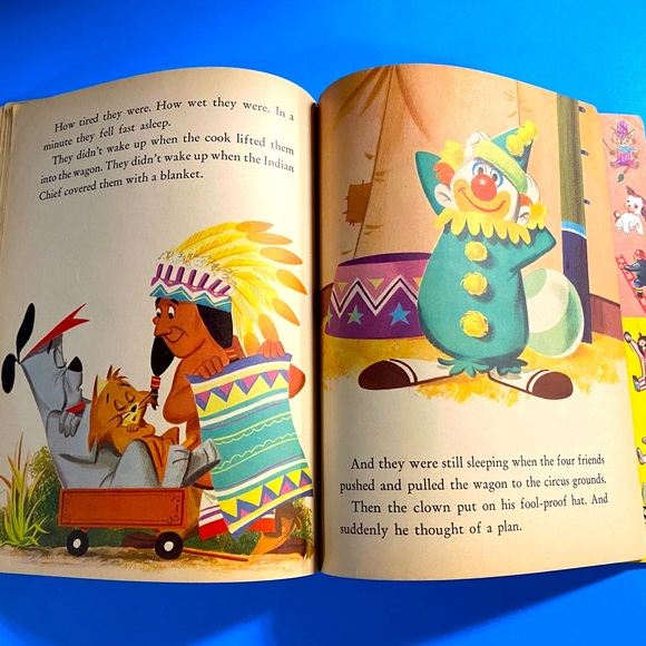 HANNA-BARBERA RUFF AND REDDY VTG 1959 A LITTLE GOLDEN HARDCOVER CLASSIC BOOK - Picture 11 of 13